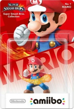 Amiibo:    (Mario with fire) (Super Smash Bros. Collection)