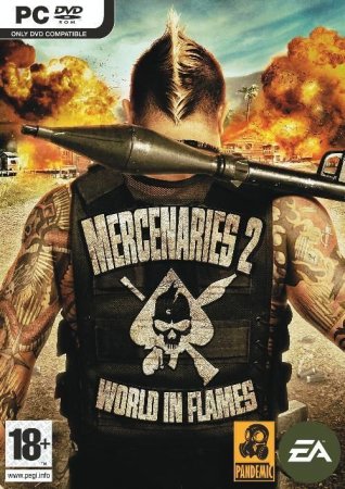 Mercenaries 2: World In Flames   Box (PC) 