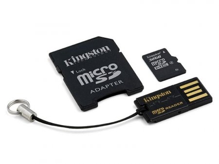 MicroSD   32GB Kingston Mobility Kit Class 4 (PC) 
