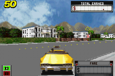  :   (Crazy Taxi: Catch a Ride)   (GBA)  Game boy
