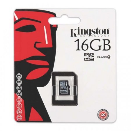 MicroSD   16GB Kingston Class 4   (PC) 