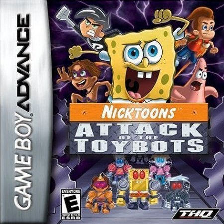 Nicktoons: Attack of the Toybots   (GBA)  Game boy