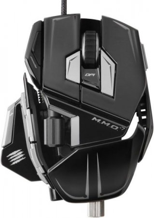  Mad Catz M.M.O.7 Gaming Mouse Gloss Black (PC) 