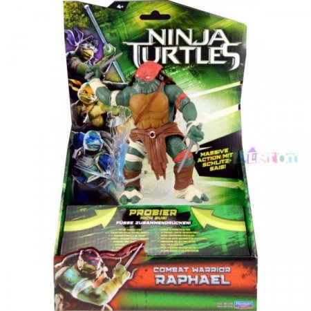   Turtles Movie Deluxe Action Figure (Combat Warrior Raphael) Asst