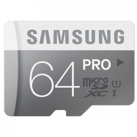 MicroSD   64GB Samsung Class 10 PRO R/W 90/80 MB/s   (PC) 