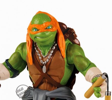   Turtles Movie Deluxe Action Figure (Combat Warrior Michelangelo)