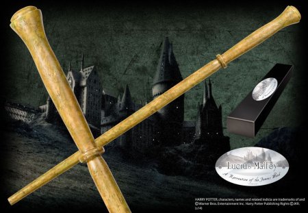    The Noble Collection:    (Lucius Malfoy's wand)   (Harry Potter) 36,5 