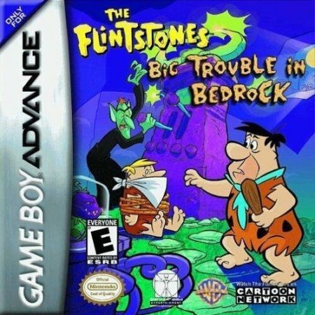 Flintstones: Big Trouble in Bedrock   (GBA)  Game boy