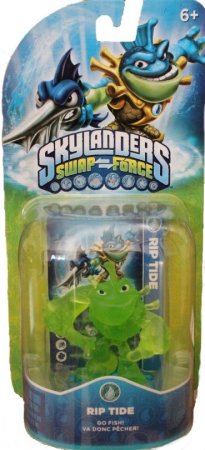 Skylanders Swap Force:   Green Armored Rip Tide