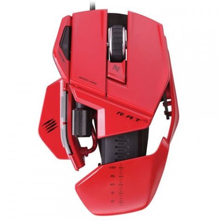   Mad Catz R.A.T.5 Gaming Mouse (Red) (PC) 