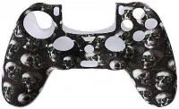Защитный силиконовый чехол Controller Silicon Case для геймпада Sony Dualshock 4 Wireless Controller Черепа Grean Eyes (PS4)