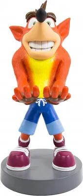 Фигурка подставка для геймпада/телефона Cable Guys: Крэш Бандикут Трилогия (Crash Bandicoot Trilogy) (890376) 23 см