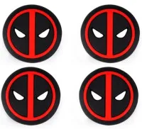 Накладки на стики для геймпада DualSense (GP5-1611) Дэдпул (Deadpool) (4 шт) (PS5)