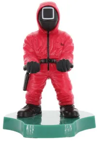 Фигурка подставка для геймпада/телефона Cable Guys Holdems Mini: Менеджер в маске (Masked Manager) НЕТФЛИКС Игра в Кальмара (NETFLIX Squid Game) (896835) 10 см