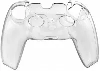 Силиконовый чехол для геймпада Playstation DualSense Прозрачный (PS5)