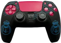 Защитный силиконовый чехол Silicone Case for Controller Playstation DualSense FC Real Madrid (Black Blue) |35 (PS5)
