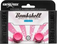 Накладки на стики для геймпада KontrolFreek BombsHell Special Edition \ 25 (2 шт) Розовый/Белый (PS4)