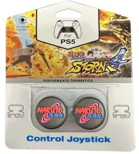Накладки на стики для геймпада DualSense FPS DS Naruto SUNS 4 (01) (чёрный) (2 шт) (PS5)