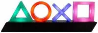 Светильник Paladone: Иконки плейстейшн (Playstation Icons Light) цветные