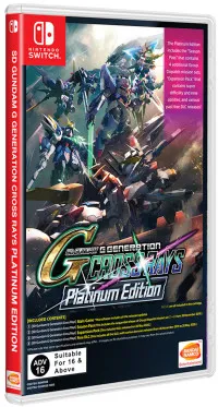 SD Gundam G Generation Cross Rays Platinum Edition (Switch)