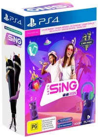 Let's Sing 2025 Double Mic Bundle (PS4) Let's Sing 2025 Double Mic Bundle (PS4)