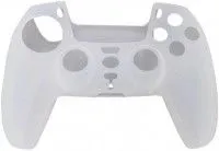 Силиконовый чехол для геймпада Playstation DualSense Белый (PS5)