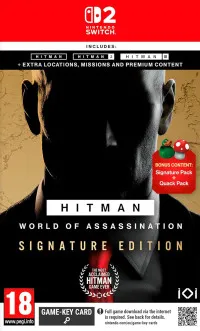 Hitman: World of Assassination Signature Edition (Game-Key Card) Русская Версия (Switch 2)