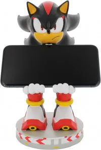 Фигурка подставка для геймпада/телефона Cable Guys: Тень (Shadow) Ёж Соник (Sonic the Hedgehog) (895913) 20 см