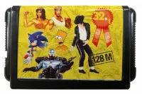 Сборник игр 32 в 1 BS3201 (ArielM+Flinst+TazMania+...) Русская Версия (16 bit)