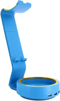 Подставка для фигурок и наушников Cable Guys Power Stand SP2 (Blue) Синий (895661) 30 см