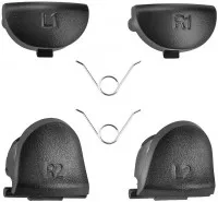 Комплект кнопок L1 L2 R1 R2 + 2 пружины для Dualshock 4 v2 (PS4)