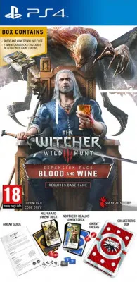 Ведьмак 3: Дикая Охота (The Witcher 3: Wild Hunt) Blood And Wine Expansion Pack (PS4)