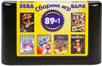 Сборник игр 89 в 1 (16B22 Arcade) Русская Версия (16 bit) (no box)