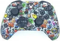 Защитный силиконовый чехол Controller Silicon Case для геймпада Microsoft Xbox Wireless Controller Street Graffiti (Уличные Граффити) (Xbox One)