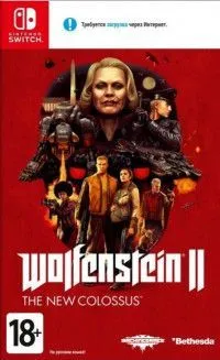 Wolfenstein 2 (II): The New Colossus Русская Версия (Switch) USED Б/У