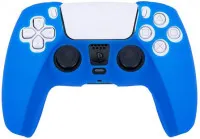 Силиконовый чехол для геймпада Playstation DualSense Синий (PS5)