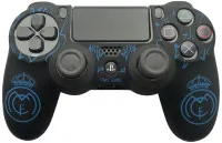Защитный силиконовый чехол Silicone Case for Controller для геймпада Sony Dualshock 4 FC Real Madrid (Black-Blue) |35 (PS4)