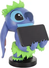 Фигурка подставка для геймпада/телефона Cable Guys: Хула Стич (Hula Stitch) Дисней Стич (Disney Stitch) (896125) 20 см