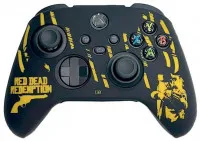 Защитный силиконовый чехол Silicone Case для геймпада Microsoft Xbox Wireless Controller Red Dead Redemption (Black-Yellow) Черный-Желтый (Xbox One)