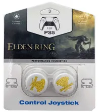 Накладки на стики для геймпада DualSense FPS DS Elden Ring (3) (белый) (2 шт) (PS5)