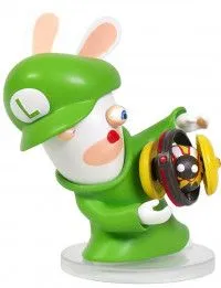 Фигурка Ubisoft: Кролик Луиджи (Rabbid Luigi) Mario + Rabbids Kingdom Battle (Битва За Королевство) 8 см