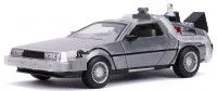 Модель машинки Jada Toys Hollywood Rides: Машина Времени (Time Machine) Назад в Будущее 2 (Back to the Future 2) (31468) 1:24