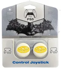 Накладки на стики для геймпада DualSense FPS DS Batman/D19 White (Белый) (2 шт) (PS5)