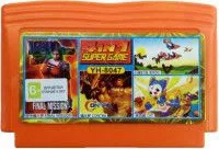 Сборник игр 4 в 1 (YH-8047) CONTRA+FINAL MISSION+CAT (8 bit)