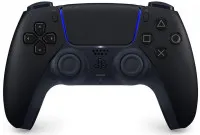 Геймпад беспроводной DualSense Wireless Controller Midnight Black (Чёрная полночь) (на PS5 работает только на играх PS4) (PS5/PS4/PC/Android/iOS)
