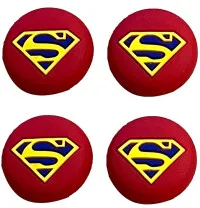 Накладки на стики для геймпада DualSense (GP5-1611) (Superman) (Красный) (4 шт) (PS5)