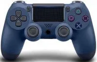 Геймпад беспроводной DualShock 4 Wireless Controller (v2) Midnight Blue (Темно-синий) (PS4)