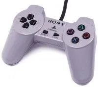 Геймпад проводной Sony DualShock (Белый) Оригинал (PS One) (OEM)