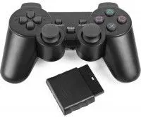 Геймпад беспроводной DualShock 2 Wireless черный (PS2)