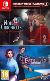 Mystery Investigations 1: Noir Chronicles: City of Crime + Path Of Sin: Greed Русская Версия (Switch)